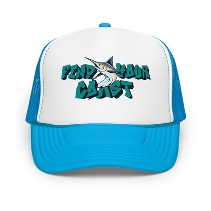 Find Your Coast® Fishing Foam Trucker Hat
