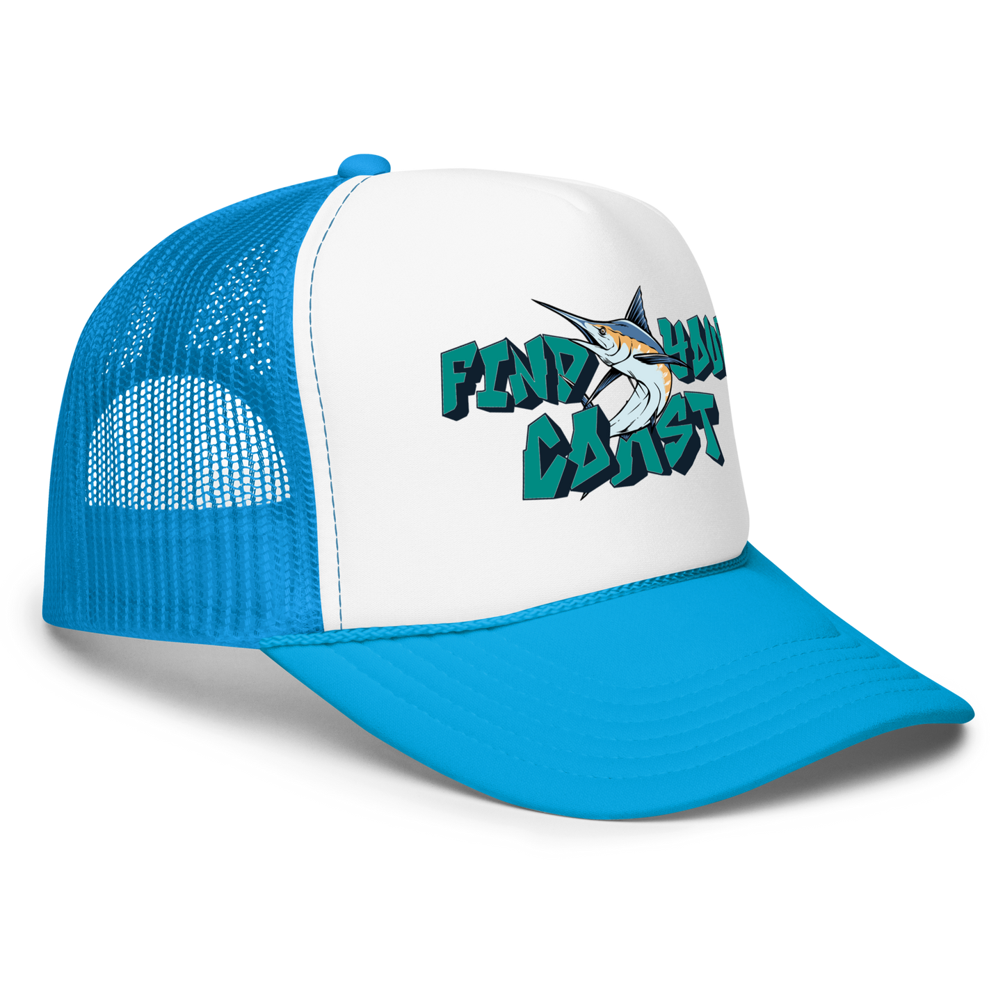 Find Your Coast® Fishing Foam Trucker Hat