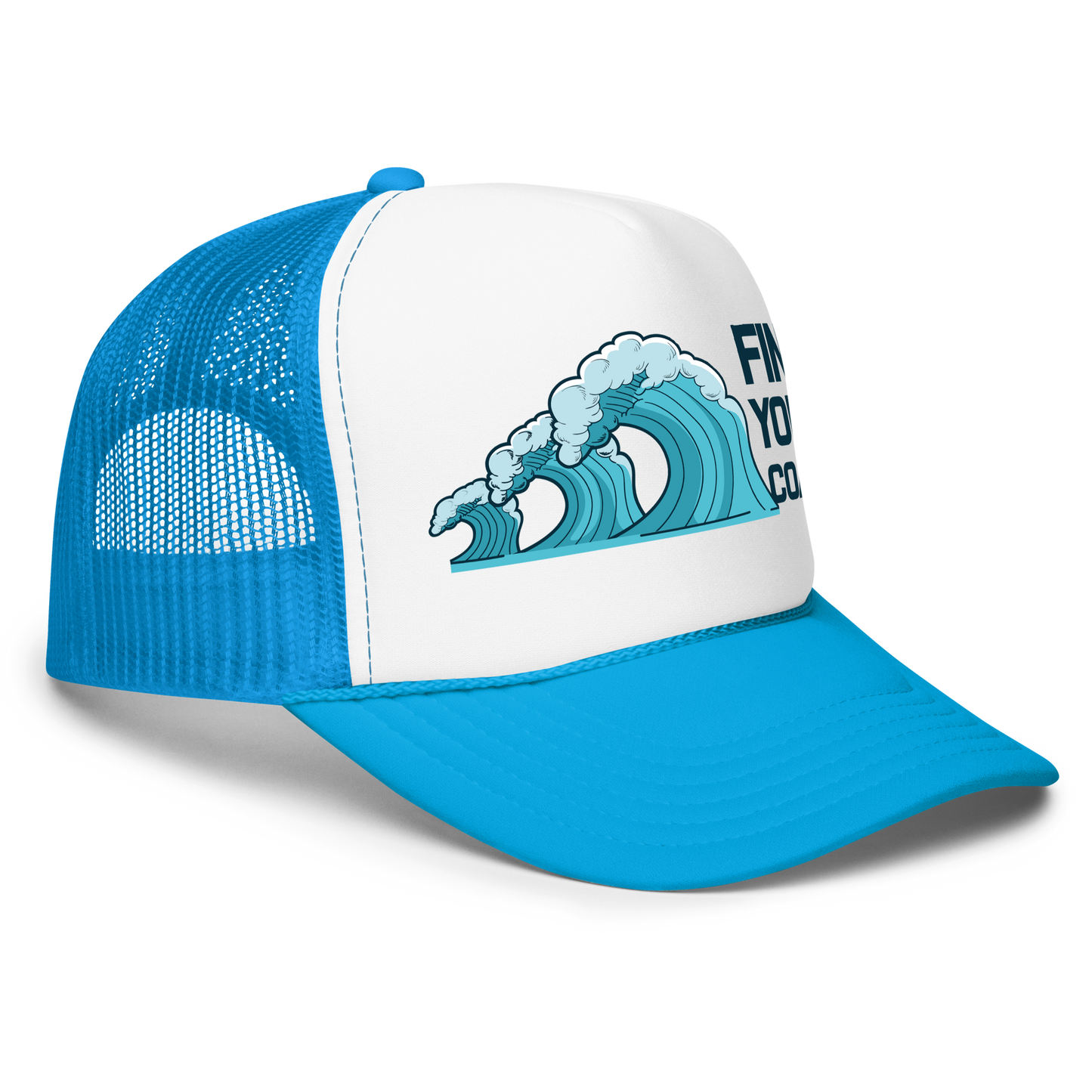 Find Your Coast® Wave Foam Trucker Hat