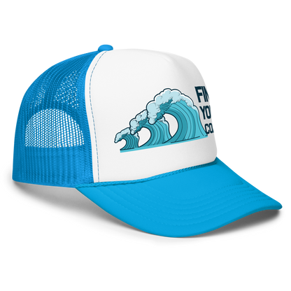 Find Your Coast® Wave Foam Trucker Hat