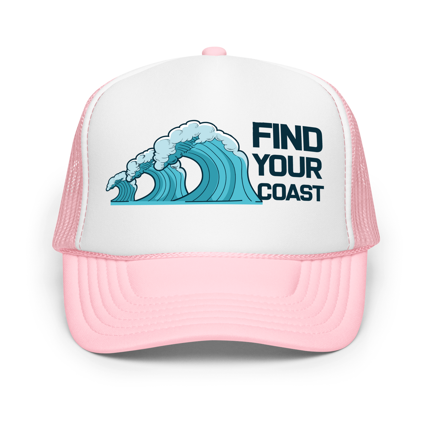 Find Your Coast® Wave Foam Trucker Hat