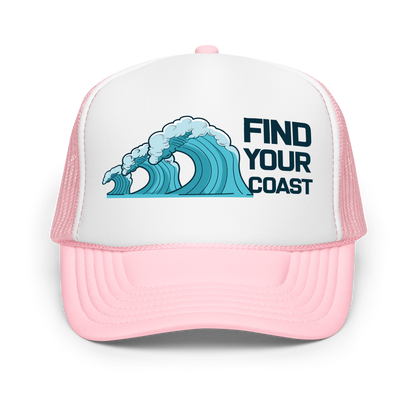 Find Your Coast® Wave Foam Trucker Hat