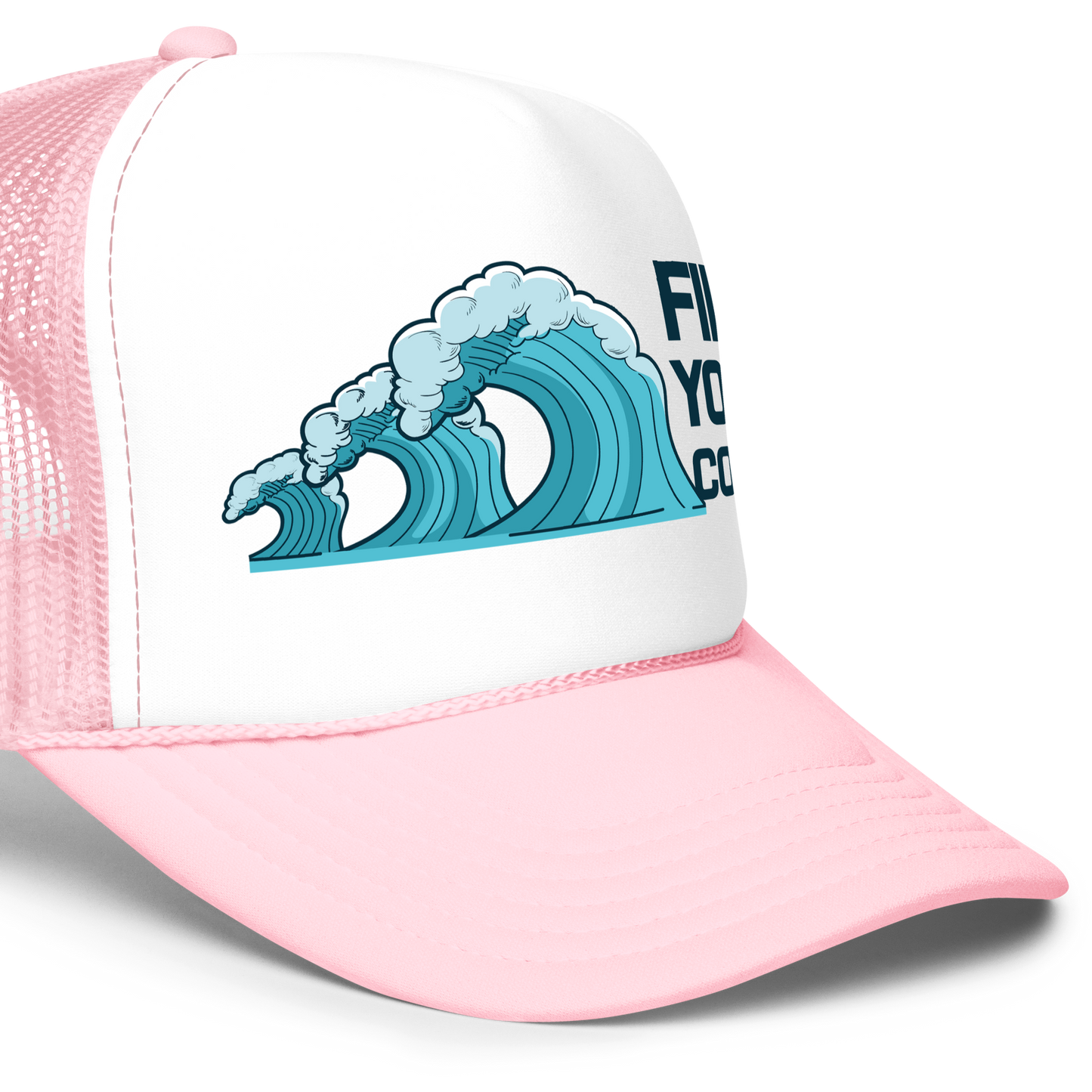 Find Your Coast® Wave Foam Trucker Hat