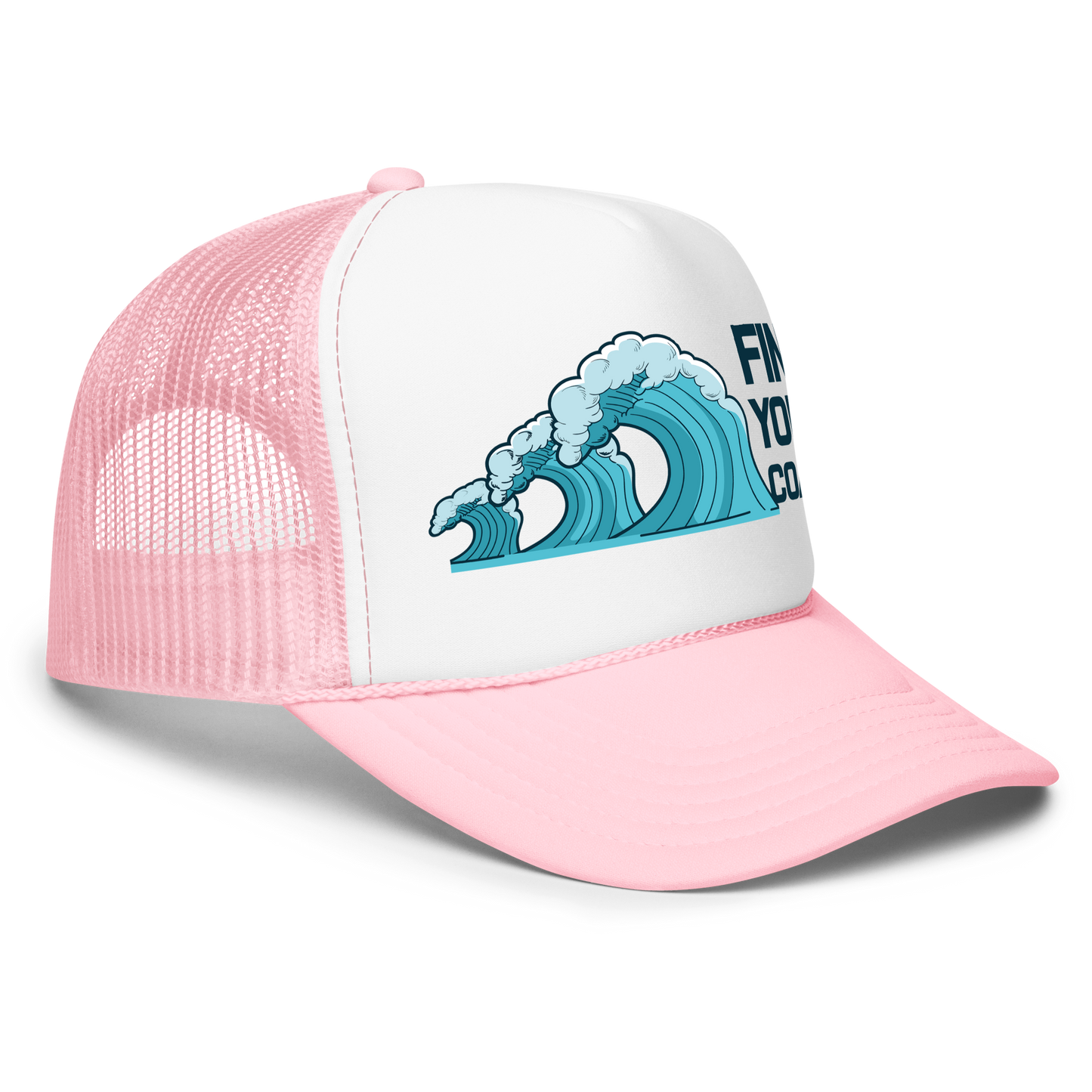 Find Your Coast® Wave Foam Trucker Hat