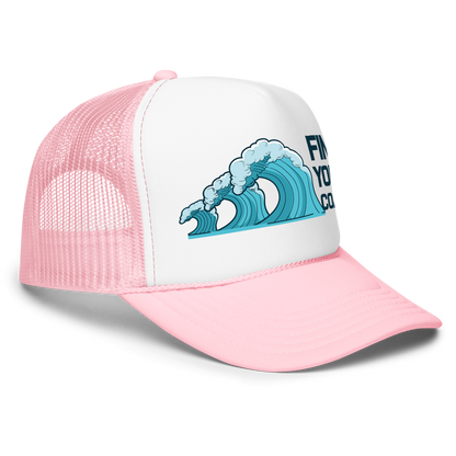 Find Your Coast® Wave Foam Trucker Hat