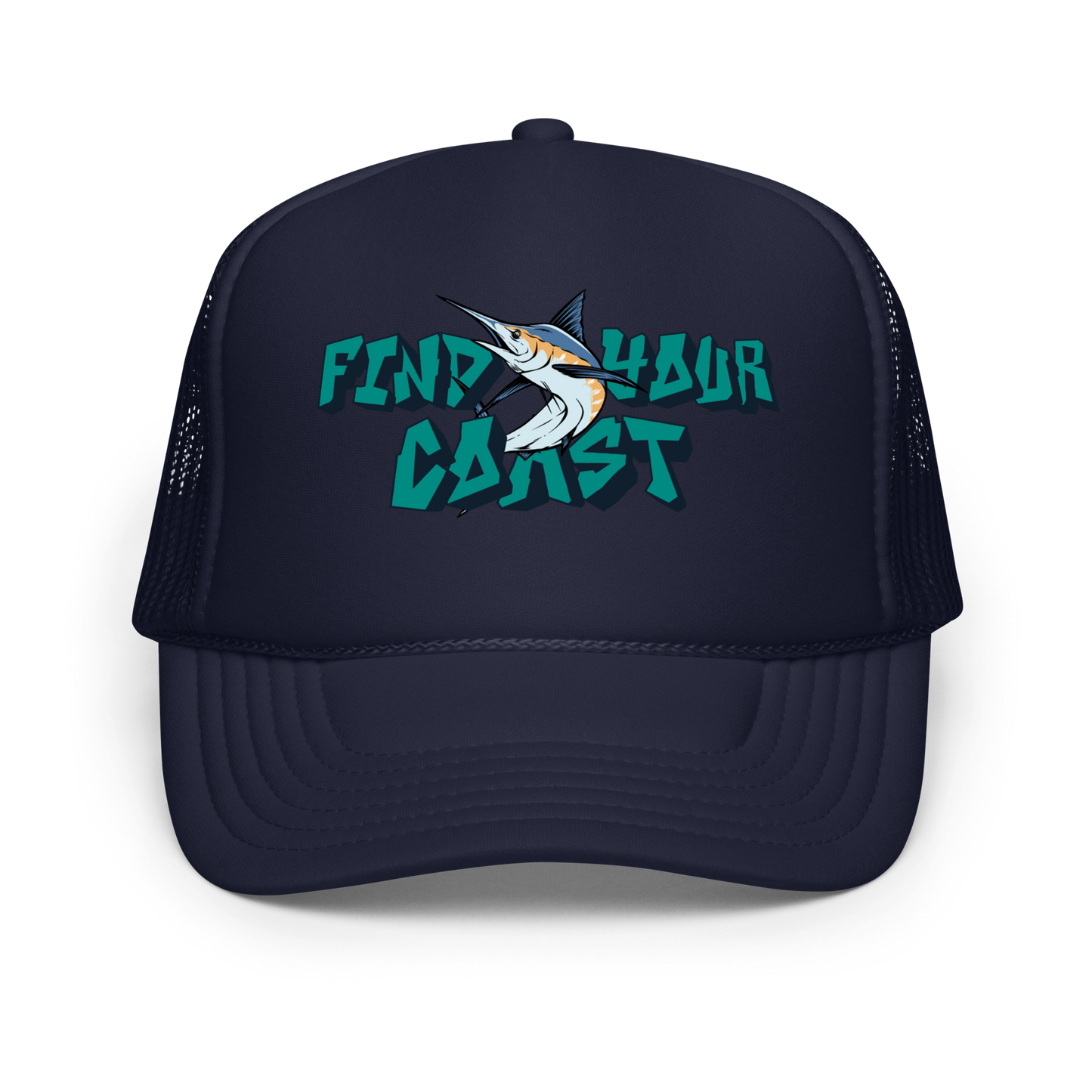 Find Your Coast® Fishing Foam Trucker Hat
