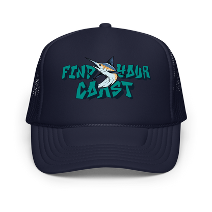 Find Your Coast® Fishing Foam Trucker Hat