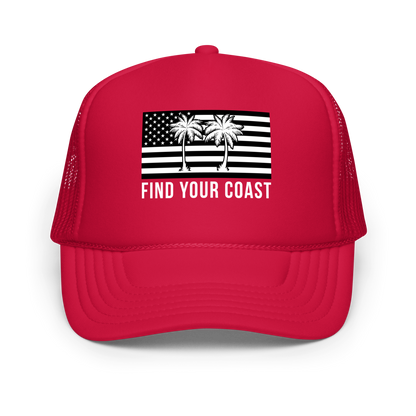 Find Your Coast® American Palm Foam Trucker Hats