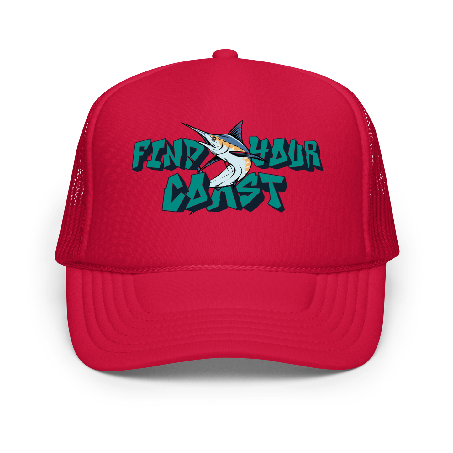Find Your Coast® Fishing Foam Trucker Hat
