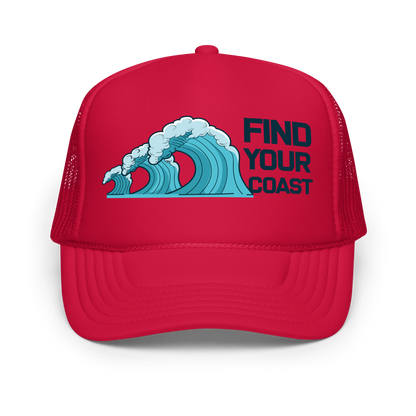 Find Your Coast® Wave Foam Trucker Hat