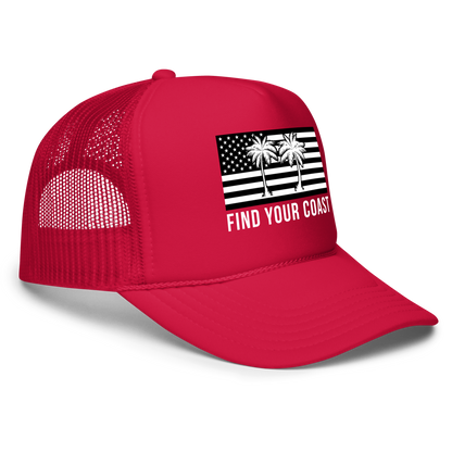 Find Your Coast® American Palm Foam Trucker Hats