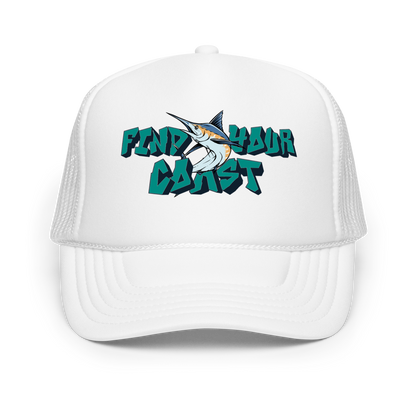 Find Your Coast® Fishing Foam Trucker Hat