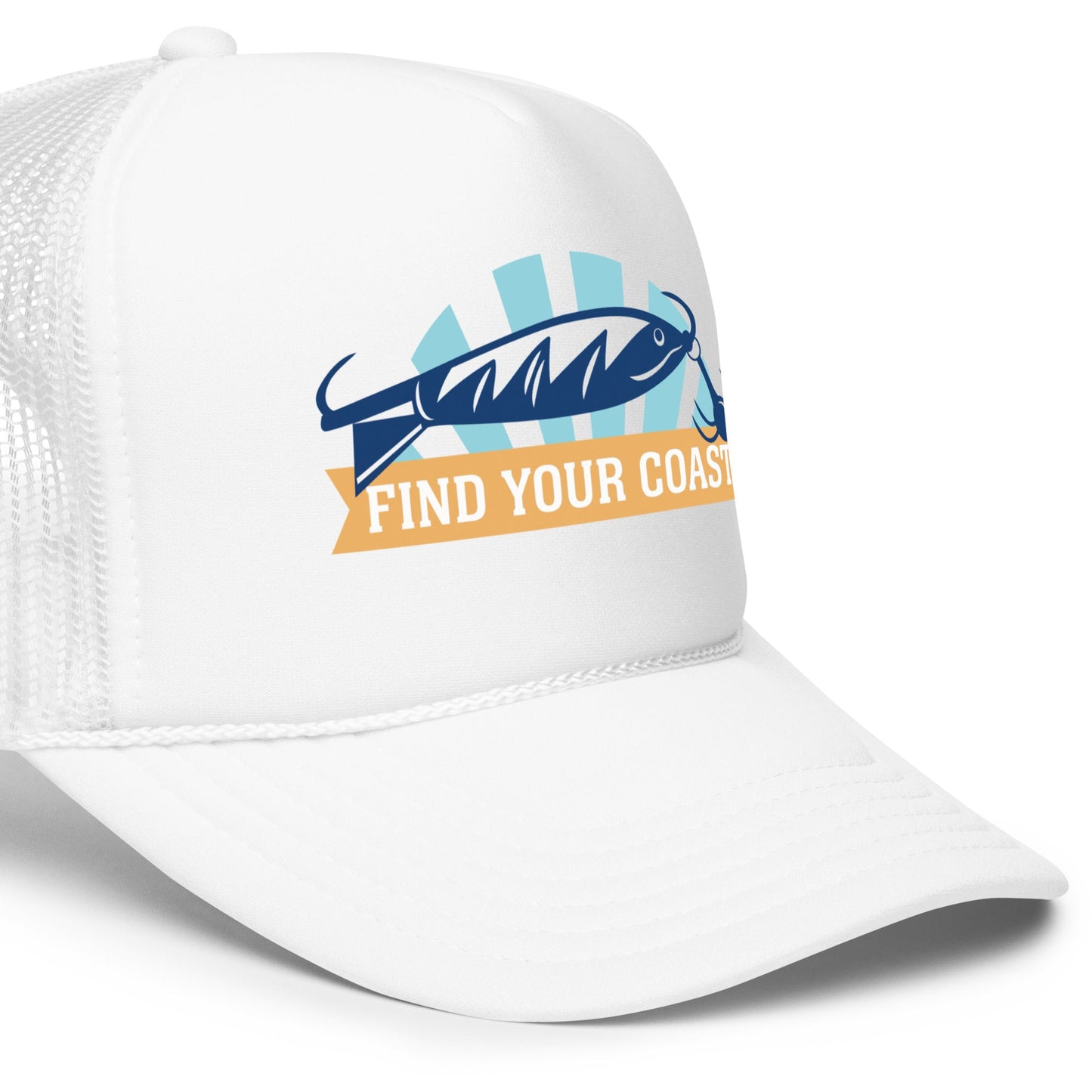 Find Your Coast® Fishing Foam Trucker Hat