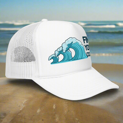 Find Your Coast® Wave Foam Trucker Hat