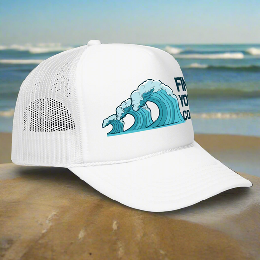 Find Your Coast® Wave Foam Trucker Hat