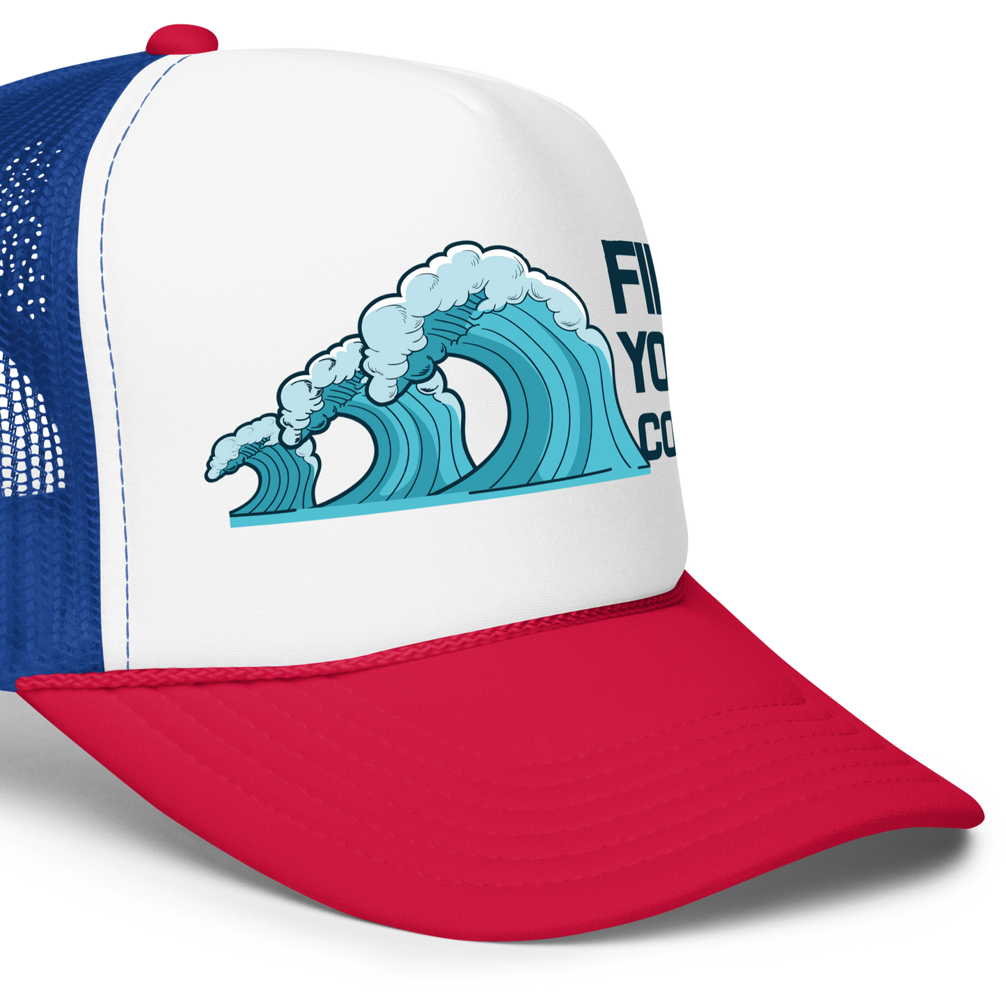 Find Your Coast® Wave Foam Trucker Hat