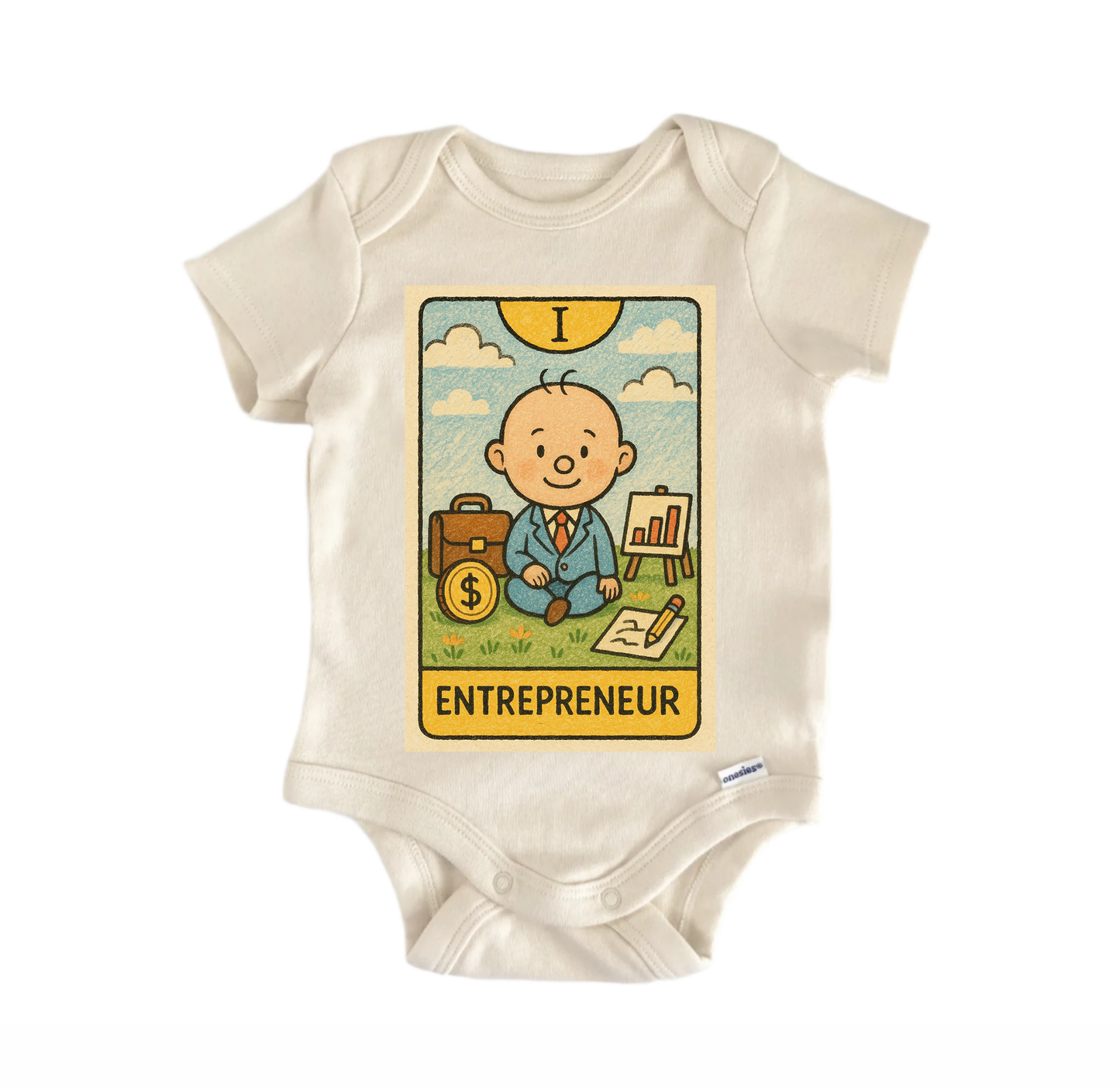 Future Entrepreneur Tarot - Baby Bodysuit