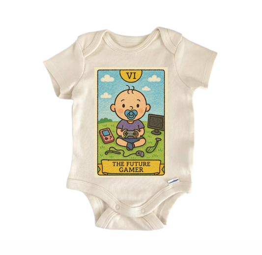 Future Gamer Tarot - Baby Bodysuit
