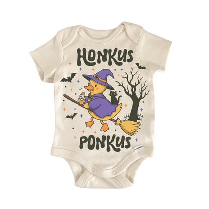 Honkus Goose Halloween Witch - Baby Bodysuit