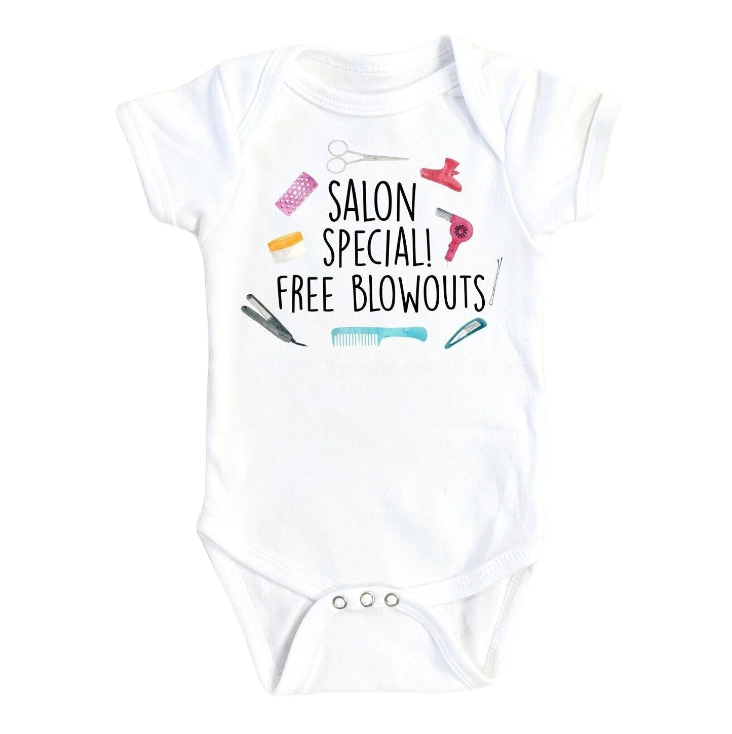 Salon Blowouts - Baby Boy Girl Clothes Infant Bodysuit Funny Cute Newborn