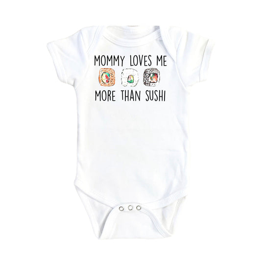 Sushi Roll - Baby Boy Girl Clothes Infant Bodysuit Funny Cute Newborn 1A