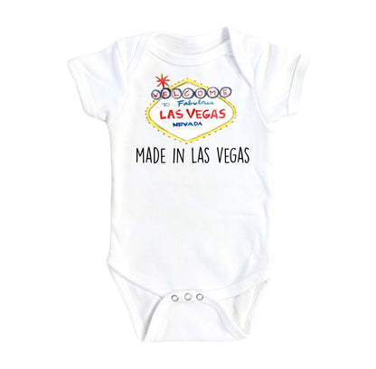 Las Vegas - Baby Boy Girl Clothes Infant Bodysuit Funny Cute Newborn 1B