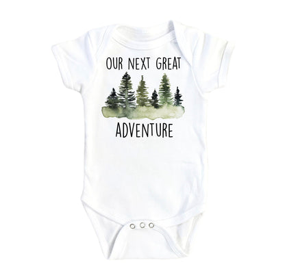 Adventure Next Green - Baby Boy Girl Clothes Infant Bodysuit Funny Cute Newborn 1A