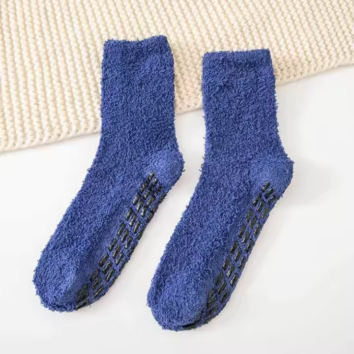 Fuzzy Grip Socks Non Slip Slipper Socks for Women