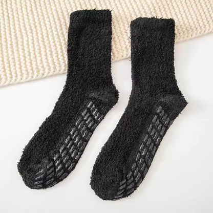 Fuzzy Grip Socks Non Slip Slipper Socks for Women