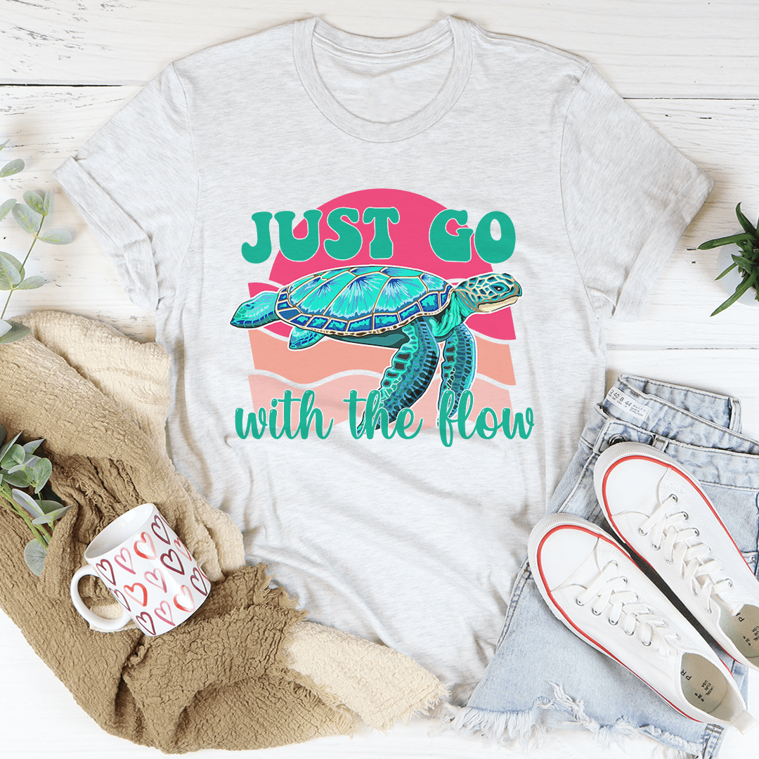 Just Go With the Flow Tee