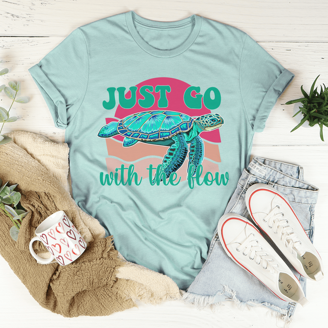 Just Go With the Flow Tee