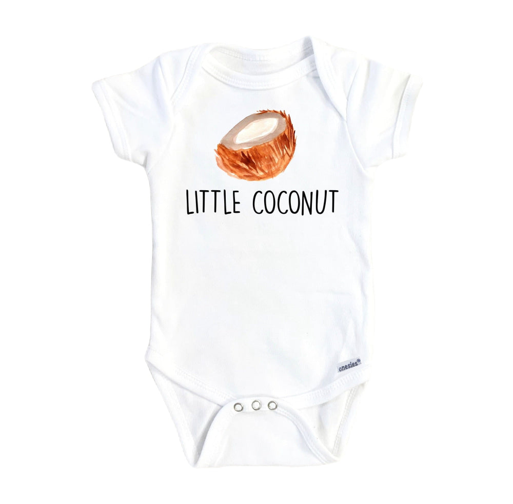 Little Coconut Onesie® Baby Boy Girl Clothes Infant Bodysuit Funny Cute Newborn