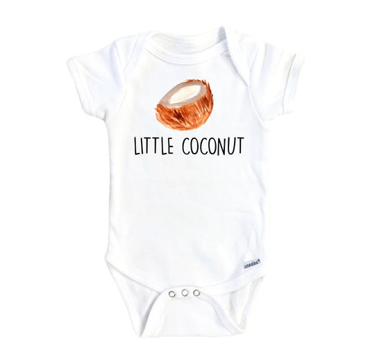 Little Coconut Onesie® Baby Boy Girl Clothes Infant Bodysuit Funny Cute Newborn