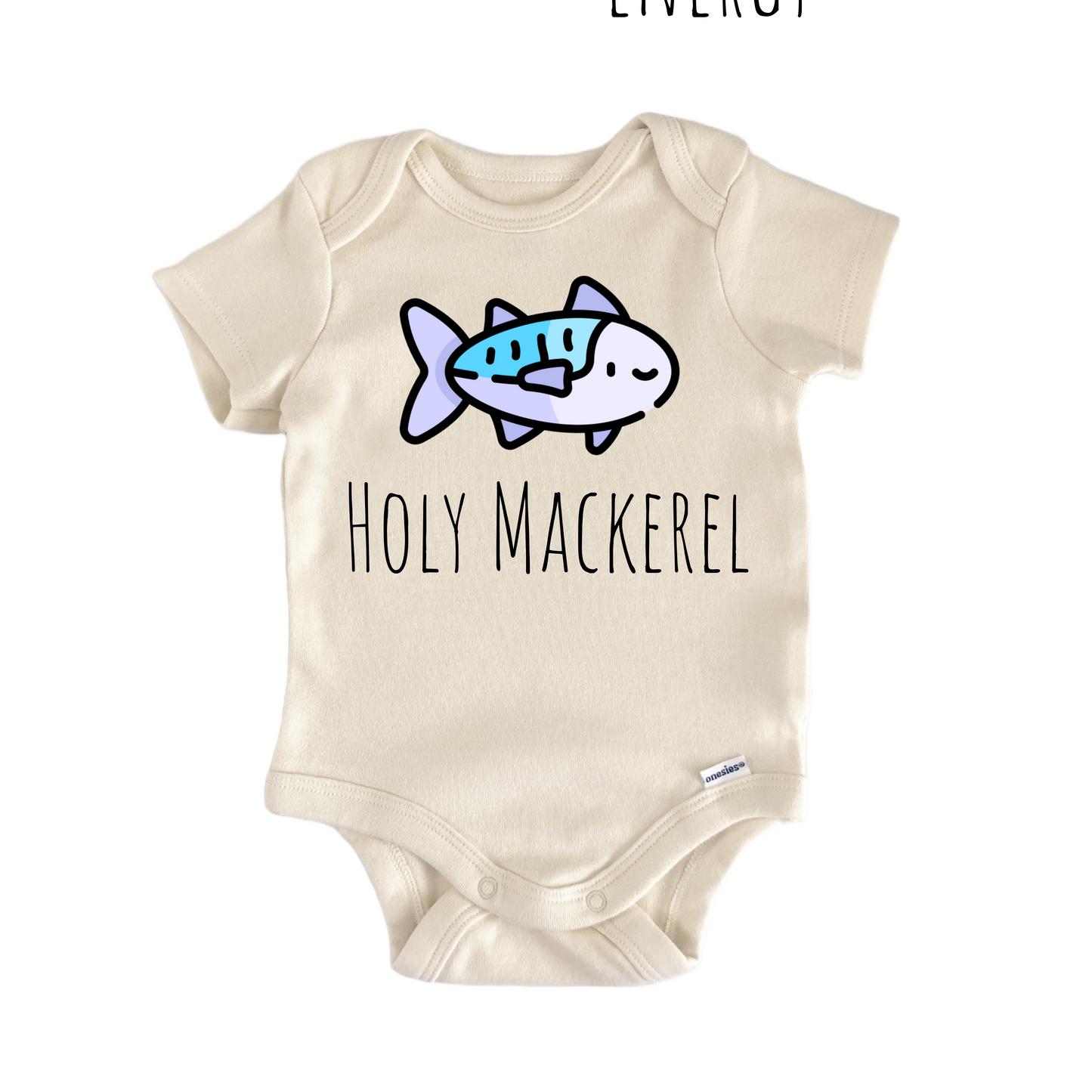Mackerel Fish Fishing - Baby Bodysuit
