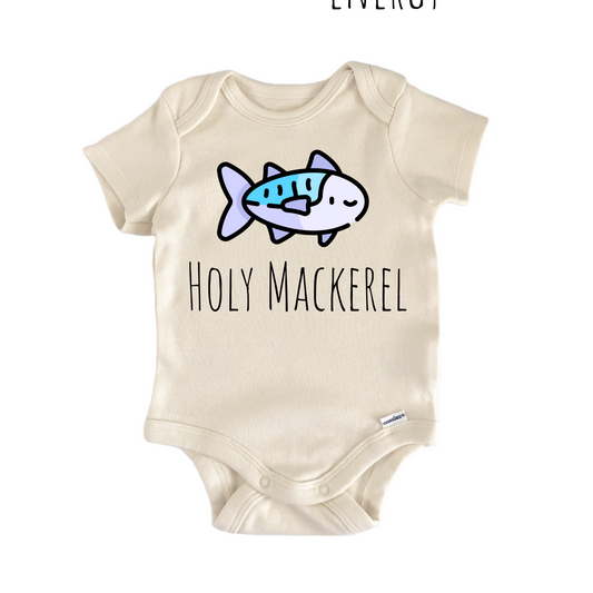 Mackerel Fish Fishing - Baby Bodysuit