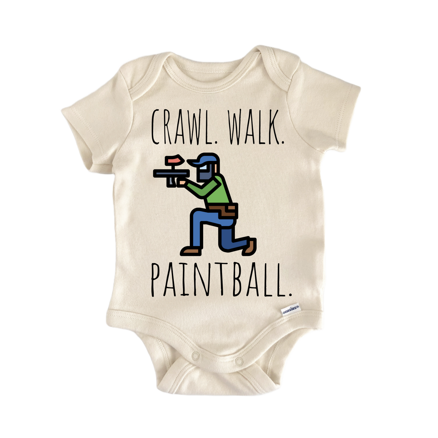 Paintball Paintballer - Baby Bodysuit