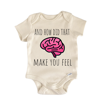 Psychologist Psychology Brain Feel - Baby Bodysuit