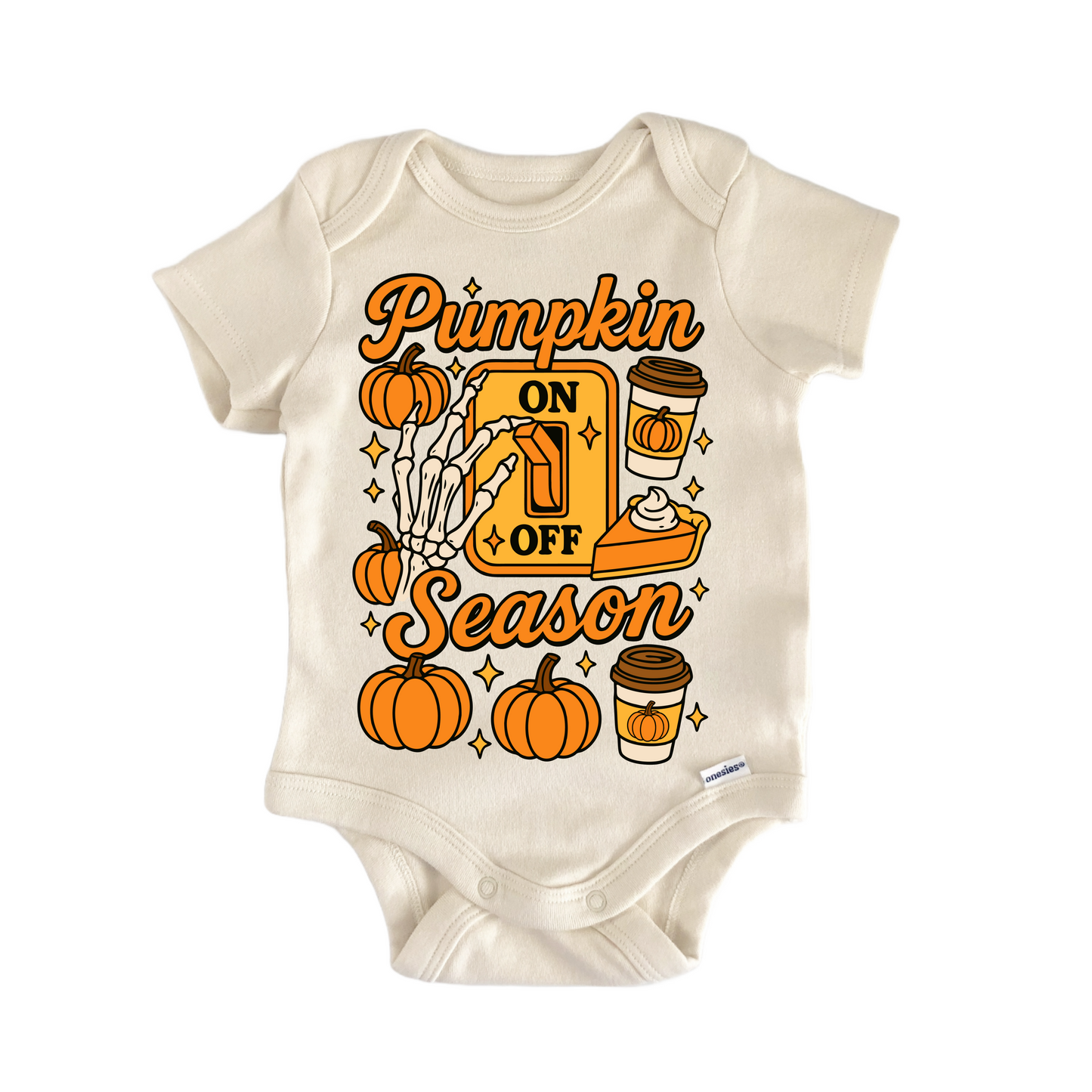 Pumpkin Switch Season Halloween - Baby Bodysuit