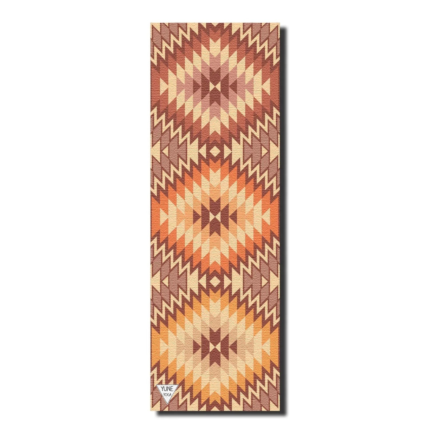 Red Rocks Sunrise Yoga Mat – 6 Mm Extra Thick, Double-Sided Non-Slip, Eco-Friendly PER With Desert Sunrise Design | Yune