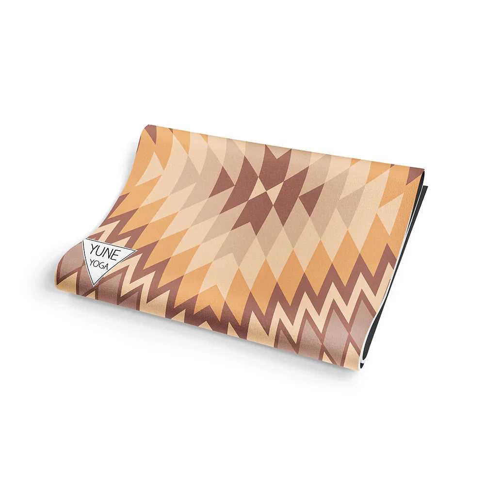 Red Rocks Sunrise Yoga Mat – 6 Mm Extra Thick, Double-Sided Non-Slip, Eco-Friendly PER With Desert Sunrise Design | Yune